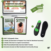 HIKE® Semelles orthopédiques d’hiver – Semelles chaudes, amortissantes et anti-douleur