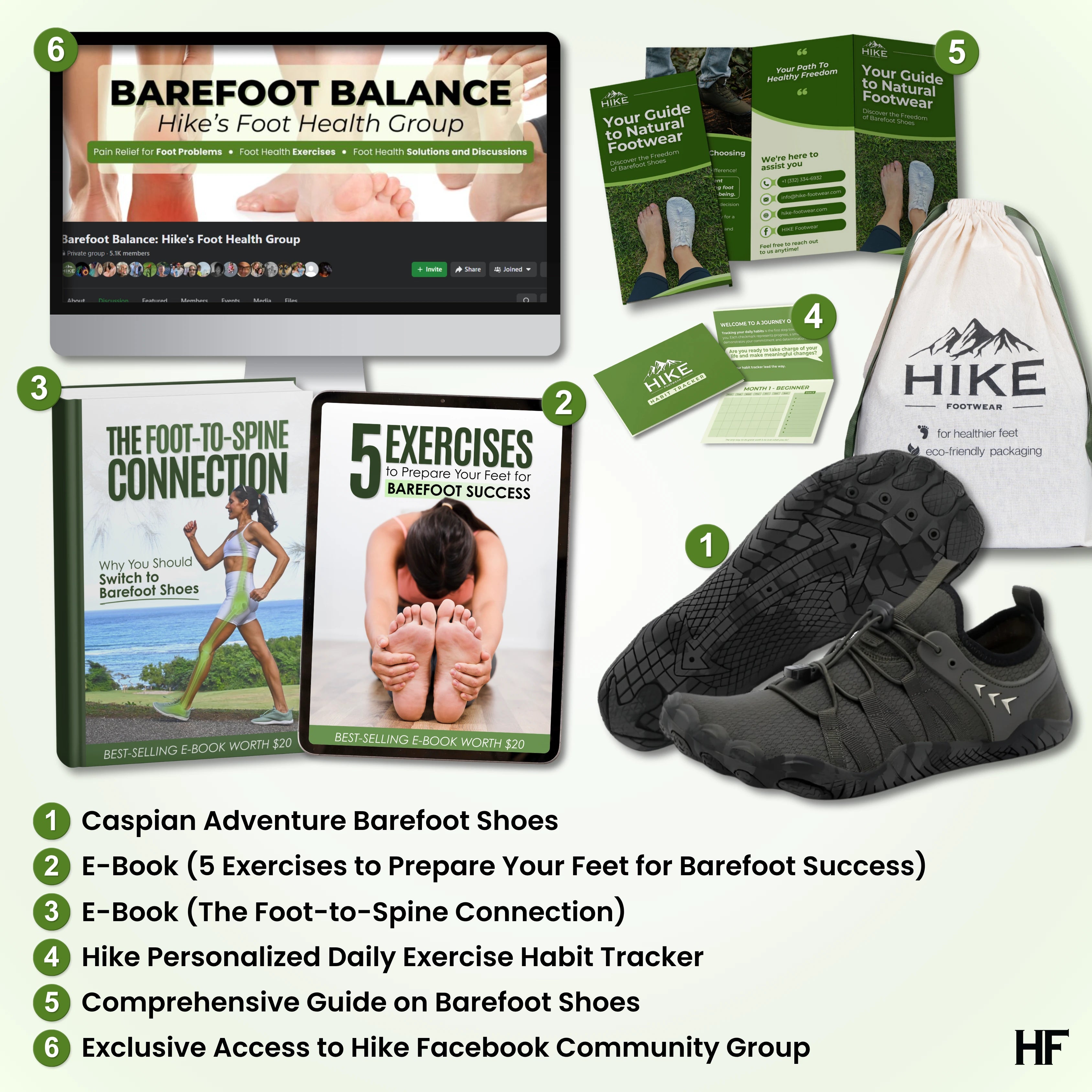 Caspian Adventure – Chaussures pieds nus d’extérieur et antidérapantes (Unisexe)
