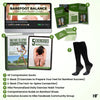 HF Chaussettes de compression – Pour stimuler la circulation sanguine