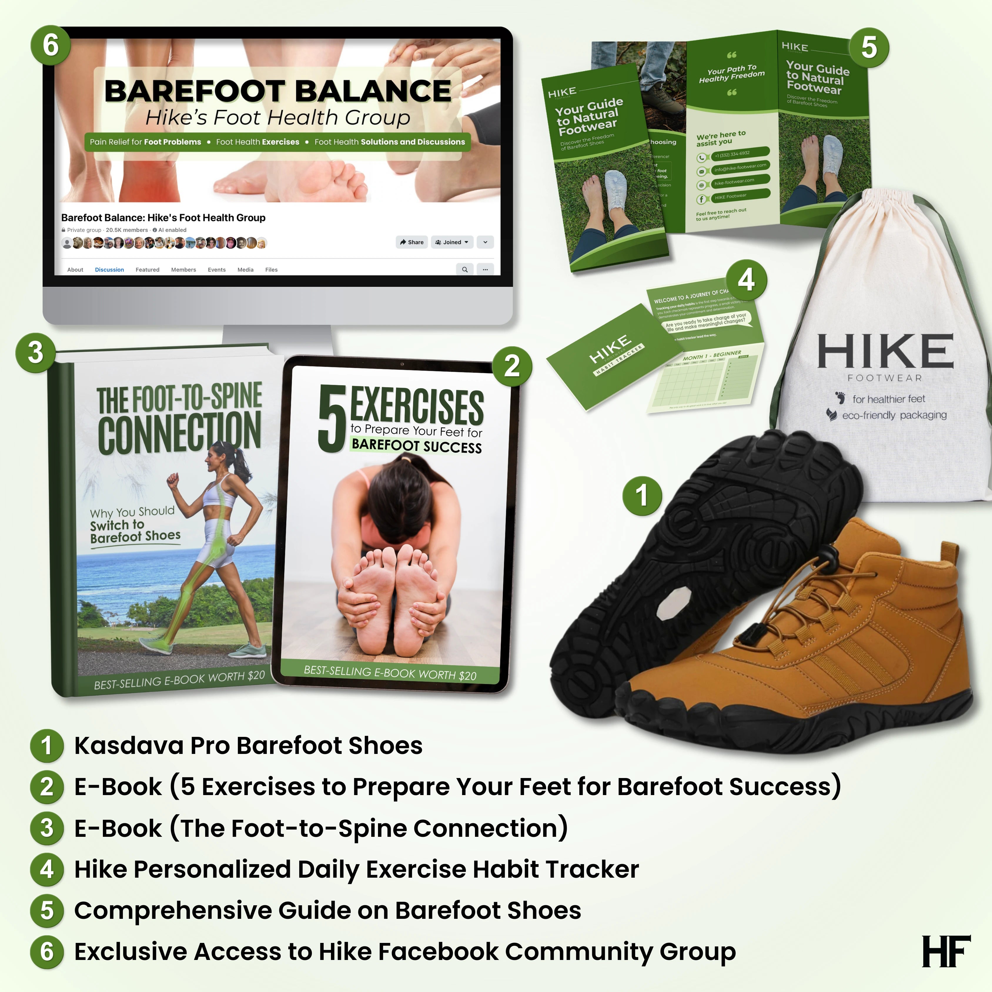 Kasdava Pro – Chaussures pieds nus d’hiver, antidérapantes et imperméables (Unisexe)