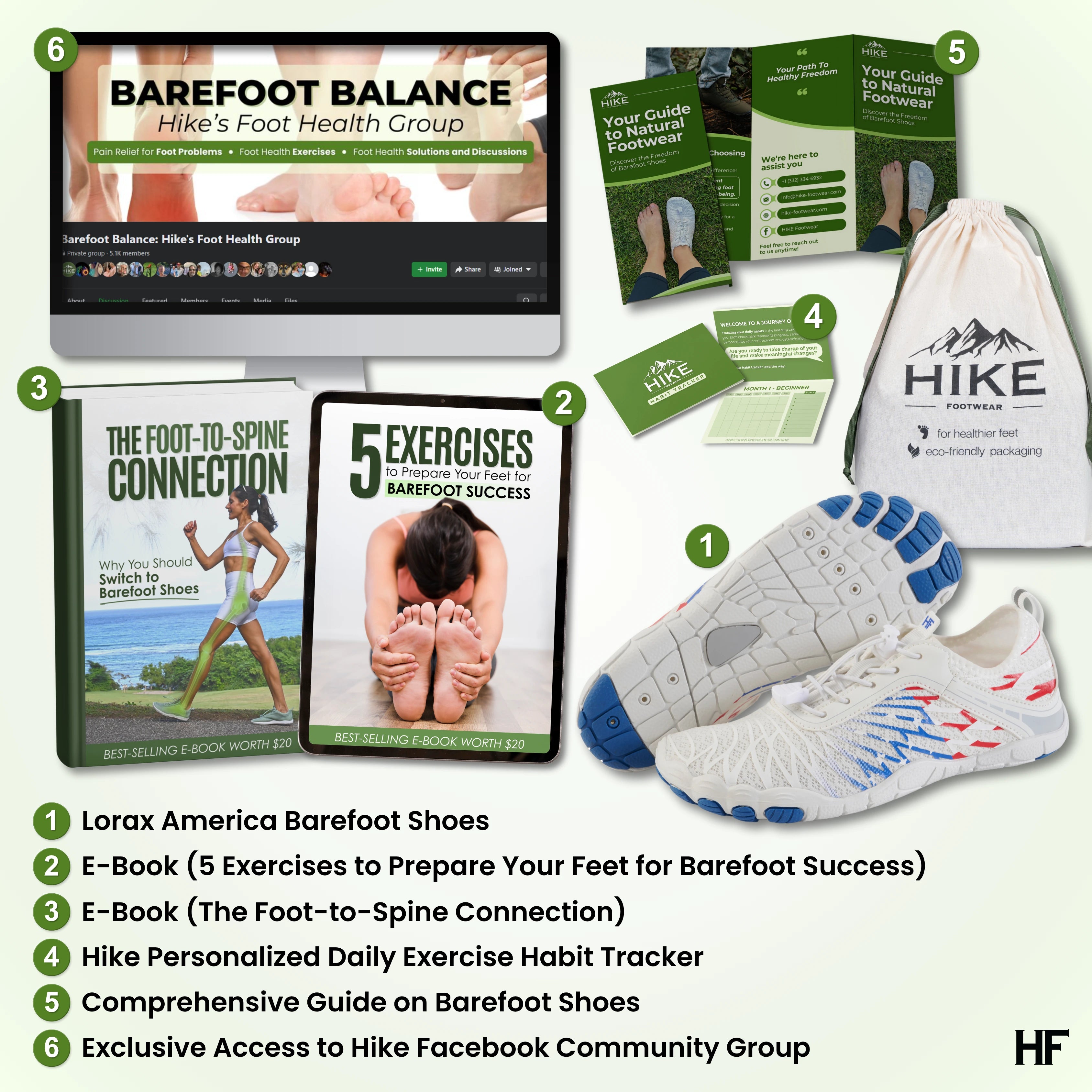 Lorax Amérique – Chaussures pieds nus saines et antidérapantes (Unisexe) [Édition Limitée]