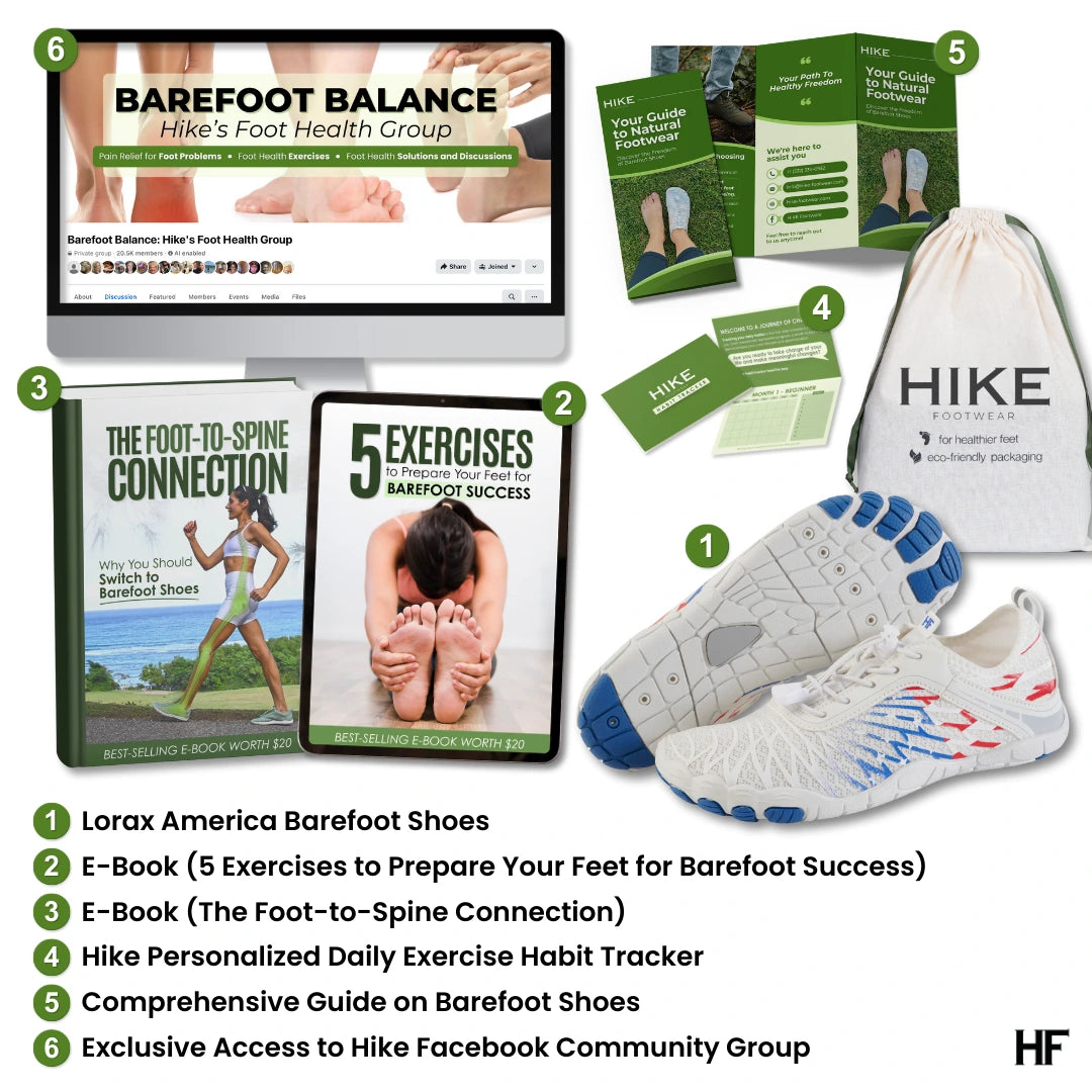 Lorax Amérique – Chaussures pieds nus saines et antidérapantes (Unisexe) [Édition Limitée]