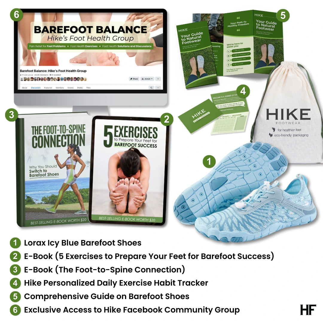 Lorax Icy Blue - Healthy & Non-slip Barefoot Shoes (Unisex) [Limited Edition] (BOGO)