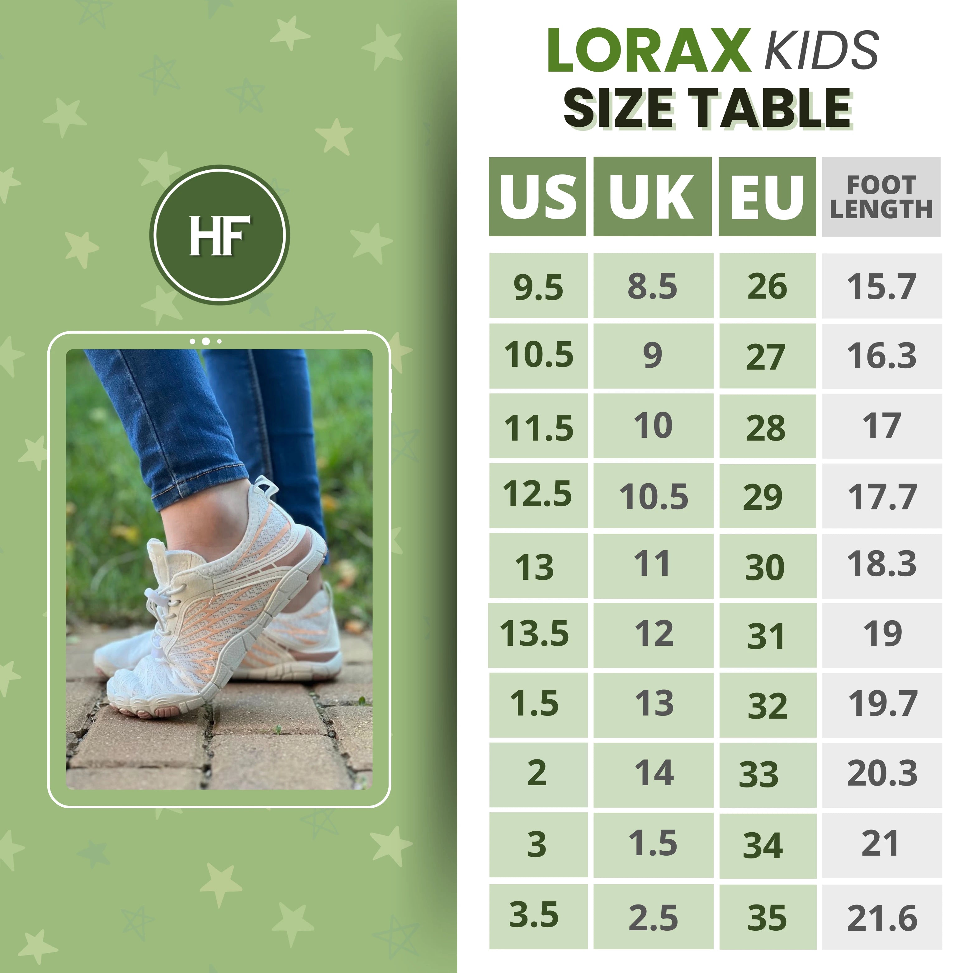 Lorax Kids – Chaussures pieds nus souples et flexibles pour enfants