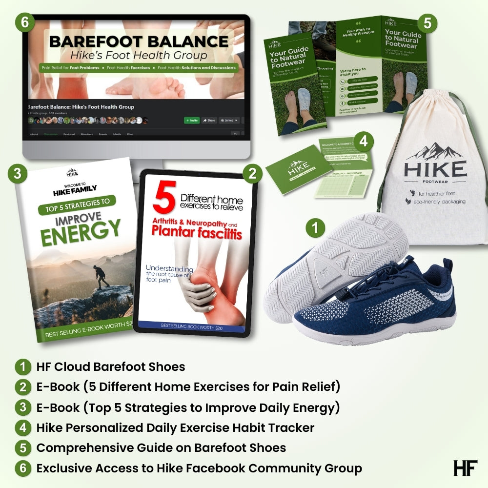 HF Series x Cloud – Ergonomic & Supportive Barefoot Shoes (Unisex) (BOGO)